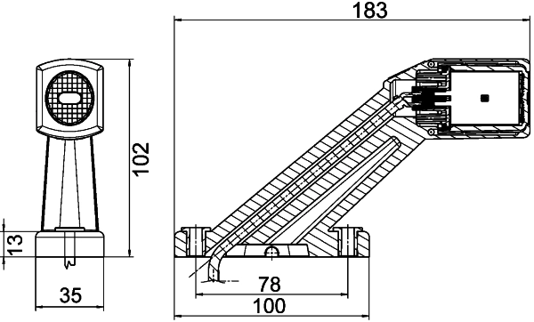 Clearance Light 2XS 011 769-021