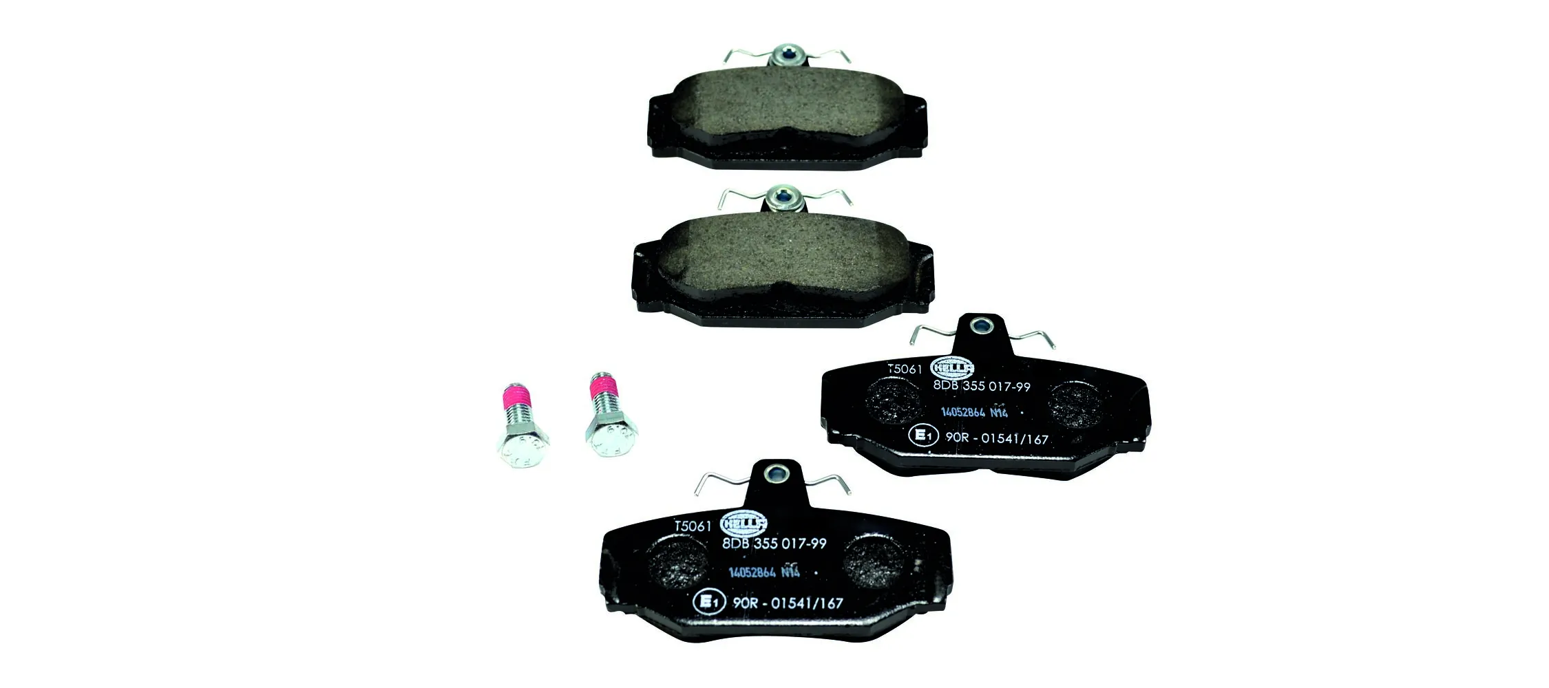 Brake Pad Set, disc brake 8DB 355 017-991