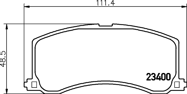 HELLA 8DB 355 016-941 Brake Pad Set, disc brake