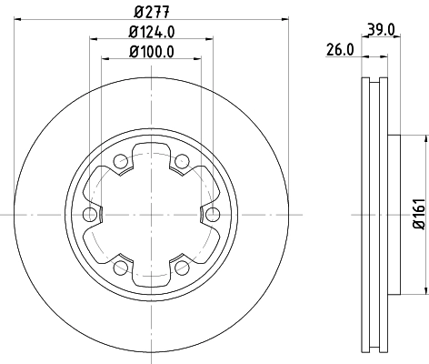 Brake Disc 8DD 355 102-921