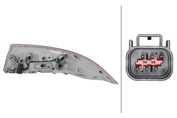 HELLA 2SK 354 868-031 Tail Light Assembly