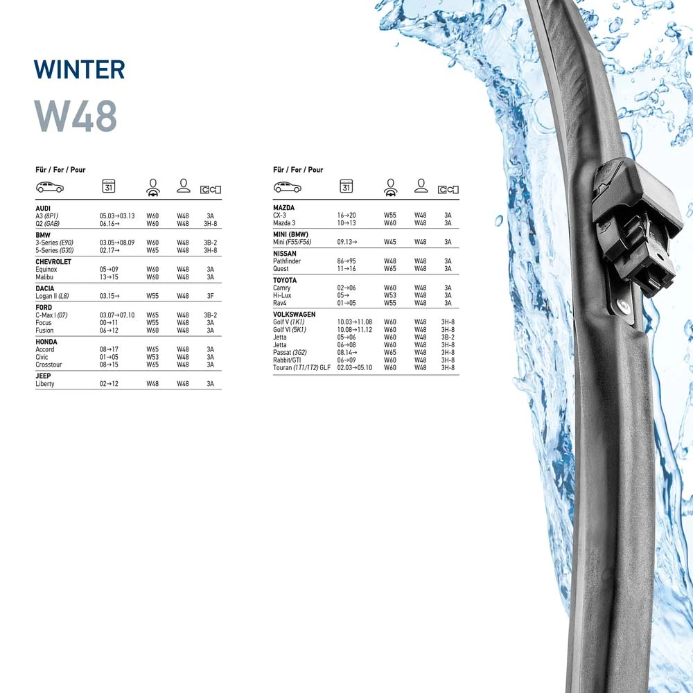 HELLA 9XW 358 004-191 Wiper Blade