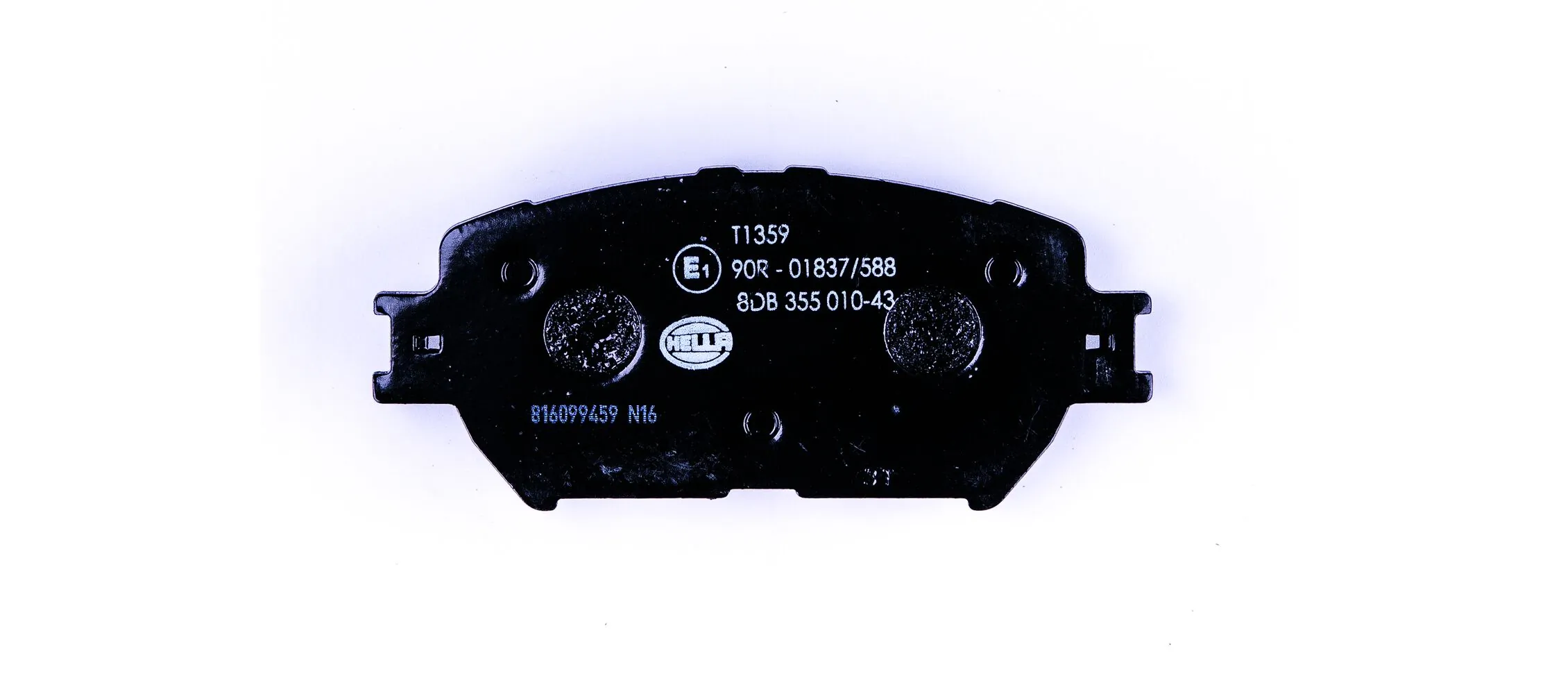 Brake Pad Set, disc brake 8DB 355 010-431