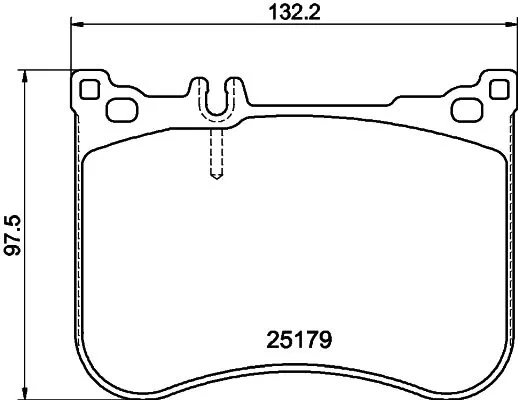 Brake Pad Set, disc brake 8DB 355 021-211