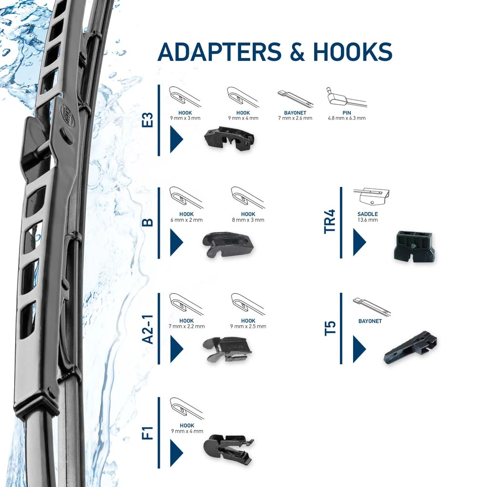 Wiper Blade Truck 9XW 184 107-221