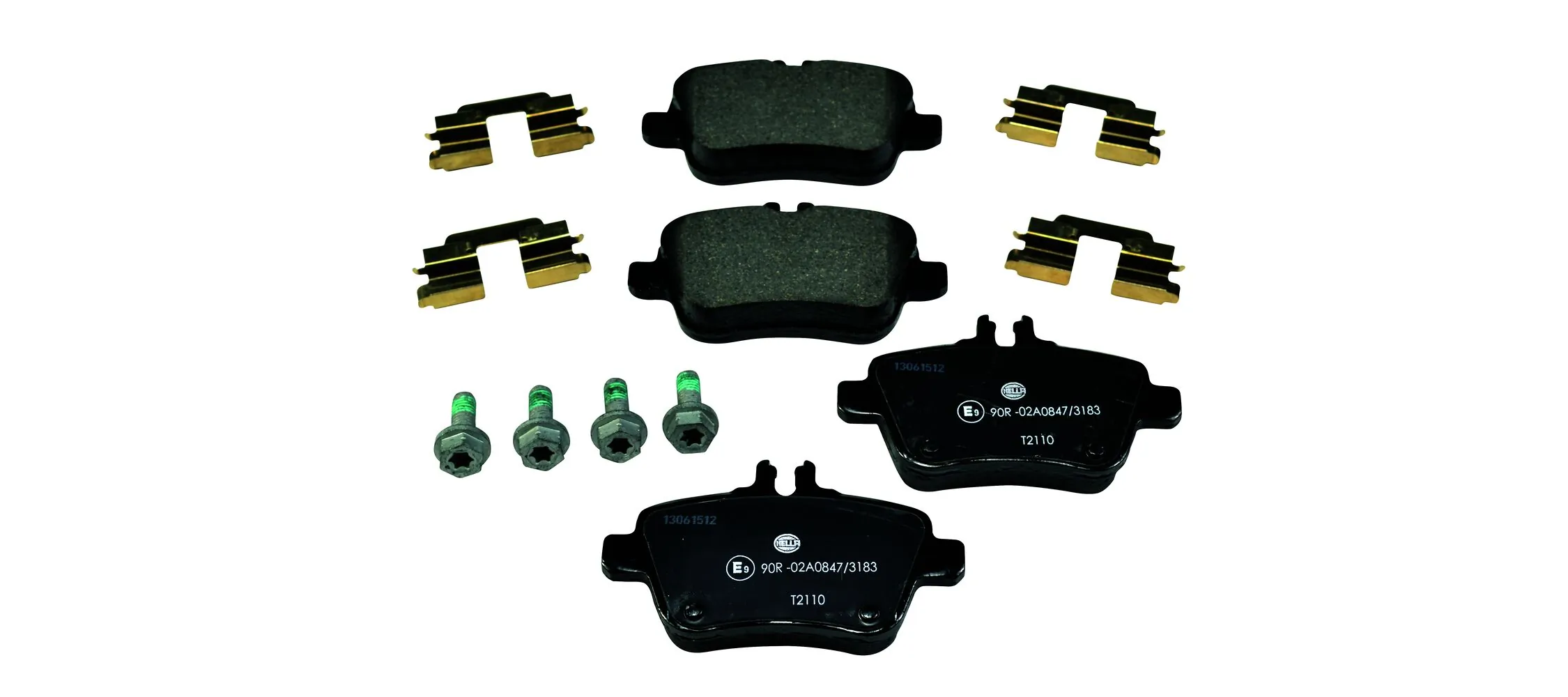 Brake Pad Set, disc brake 8DB 355 019-641