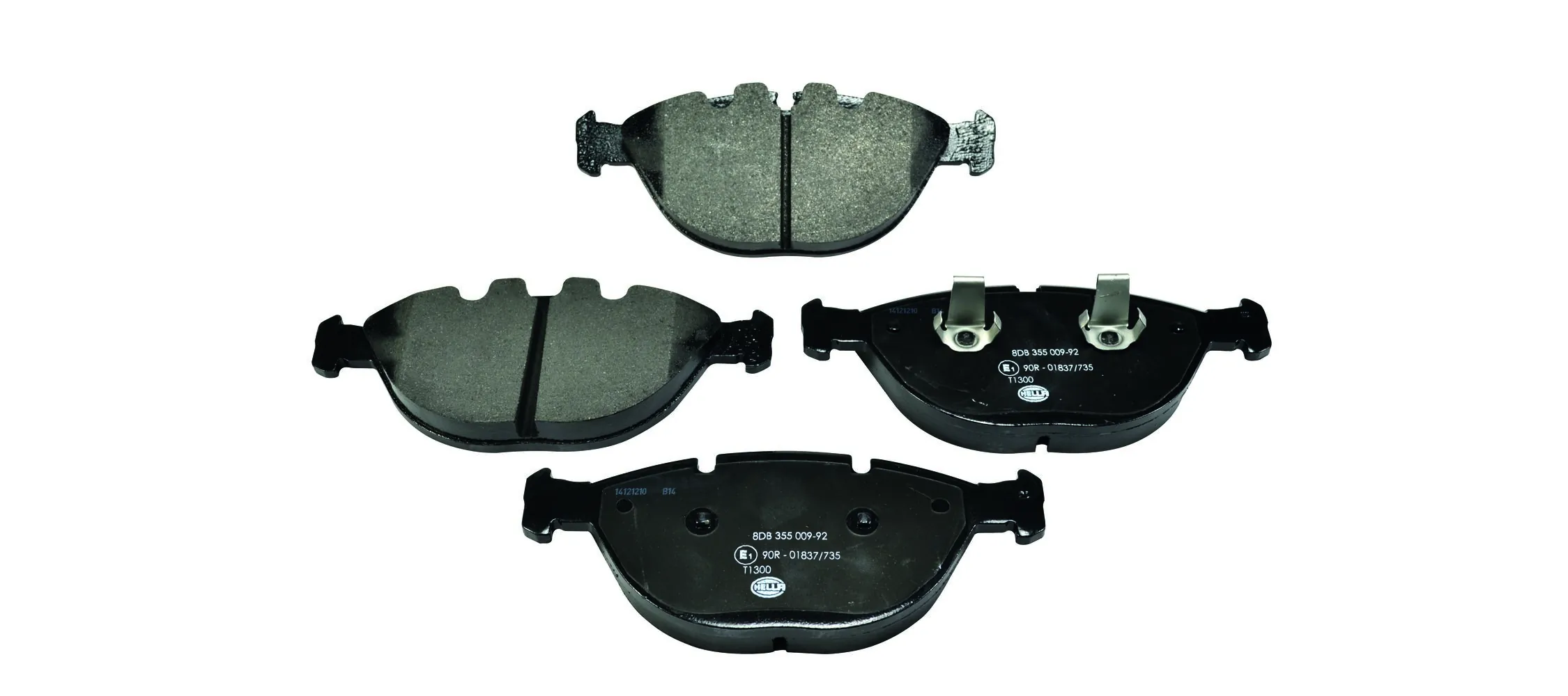 Brake Pad Set, disc brake 8DB 355 009-921