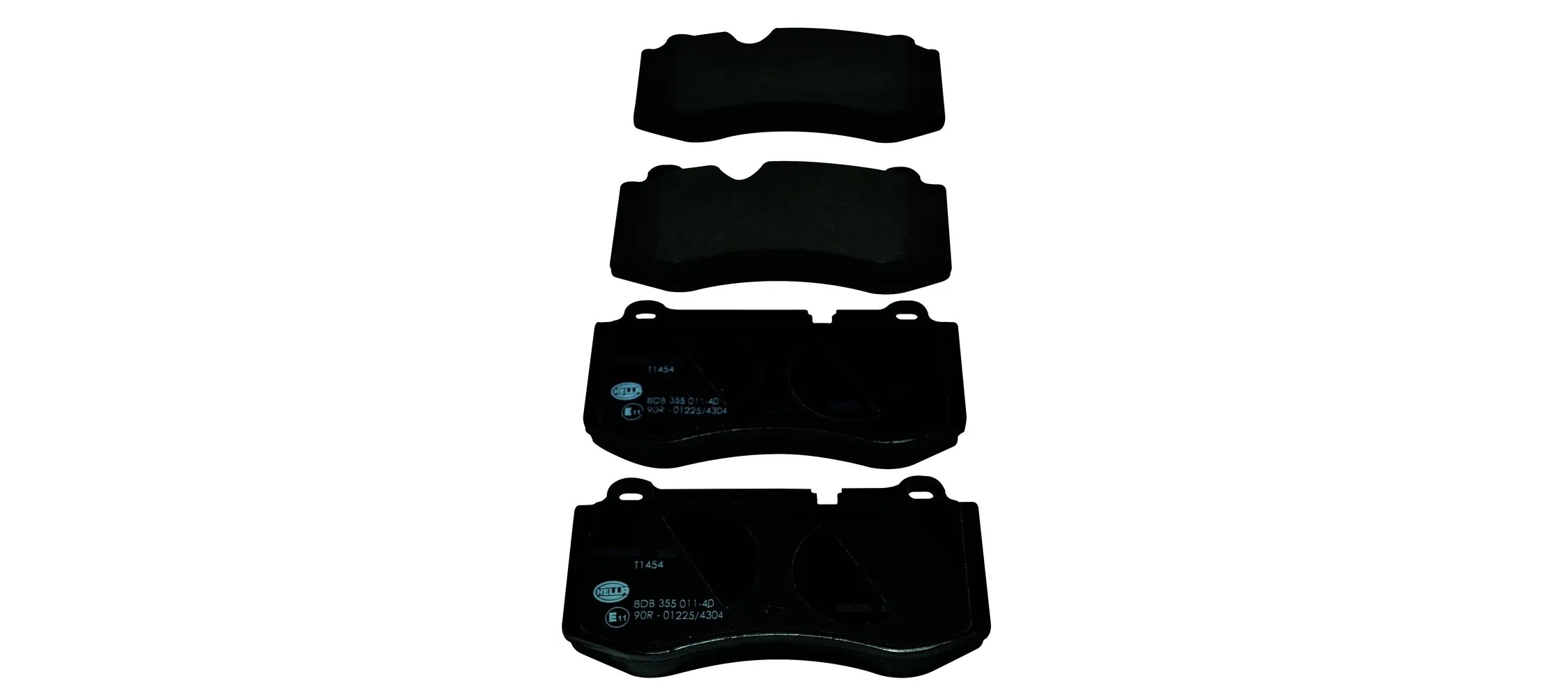 Brake Pad Set, disc brake 8DB 355 011-401