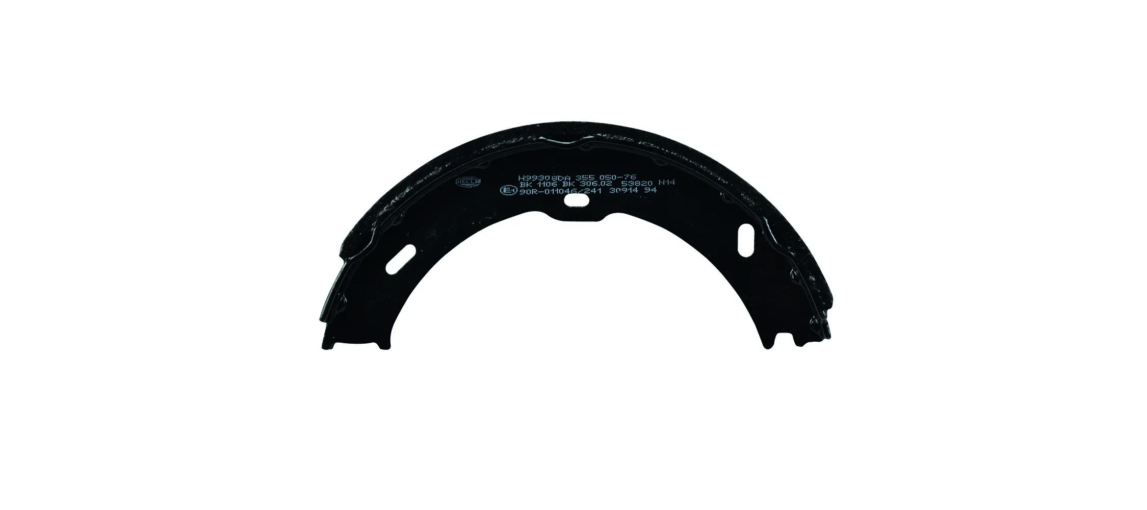 HELLA 8DA 355 050-761 Brake Shoe Set, parking brake