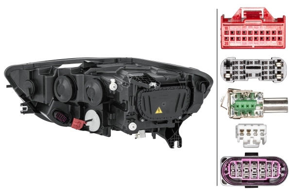 HELLA 1ZT 011 150-321 Headlight