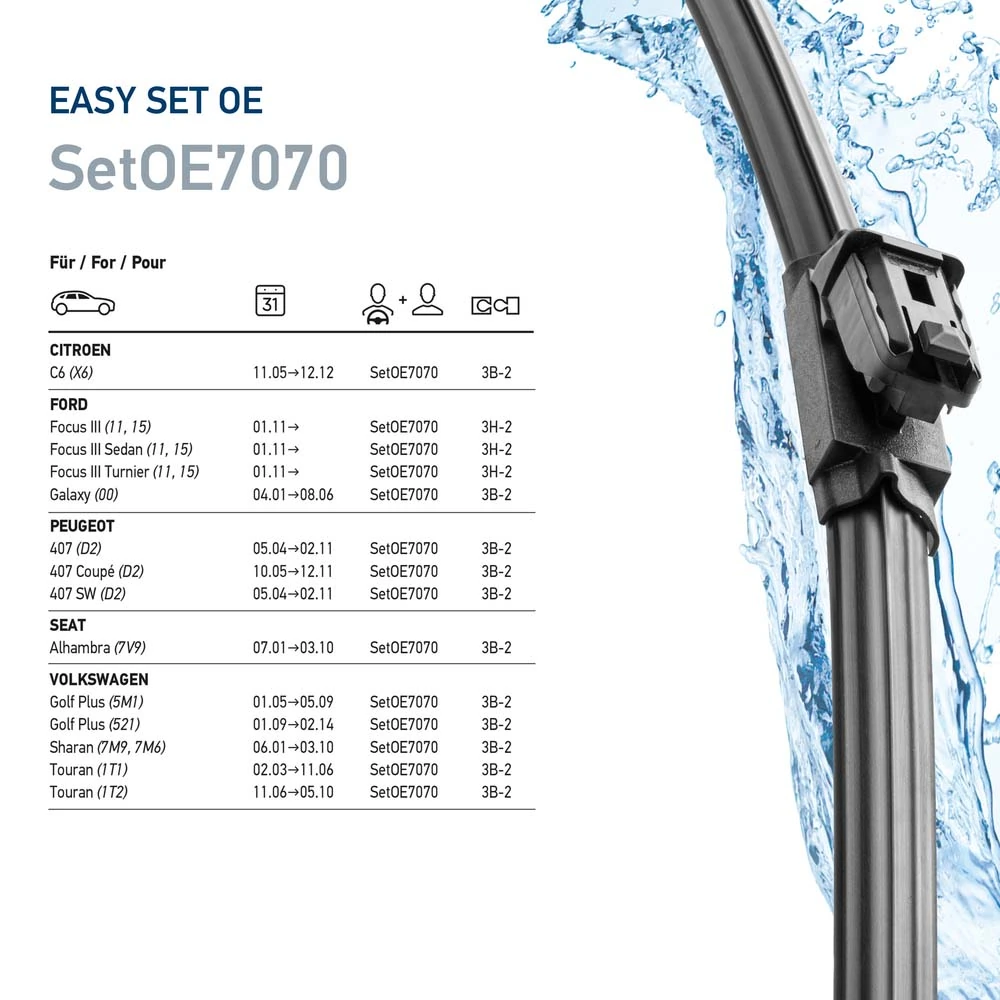 Wiper Blade EasySets 9XW 358 164-161