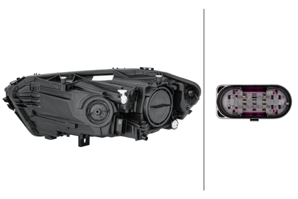 HELLA 1EG 015 091-021 Headlight