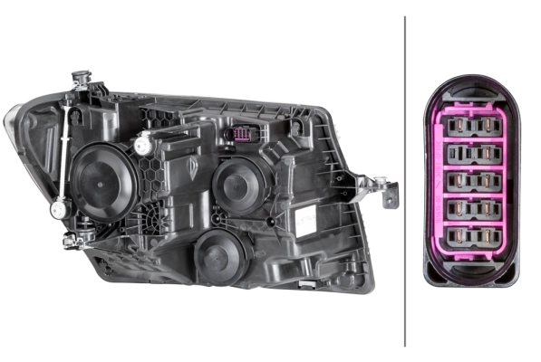 HELLA 1EB 012 830-011 Headlight