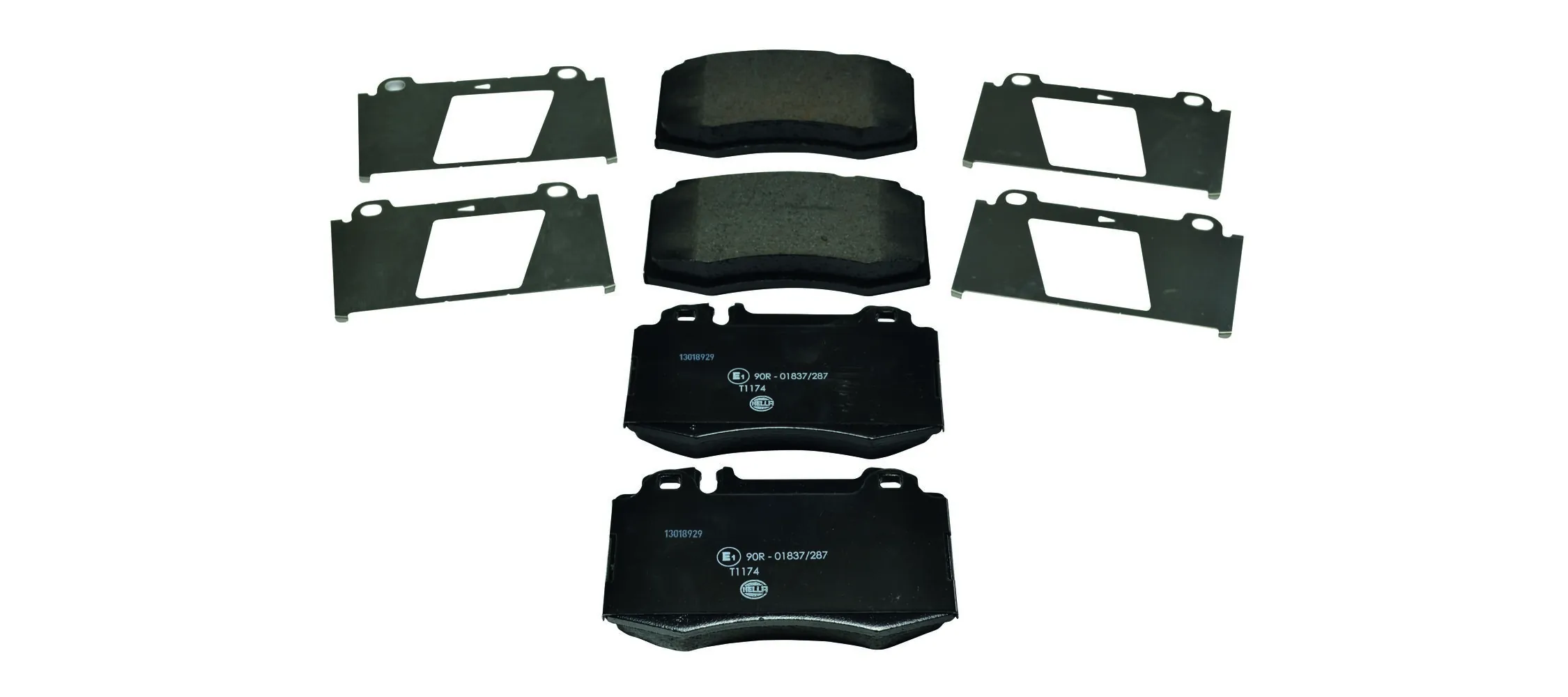 Brake Pad Set, disc brake 8DB 355 008-691