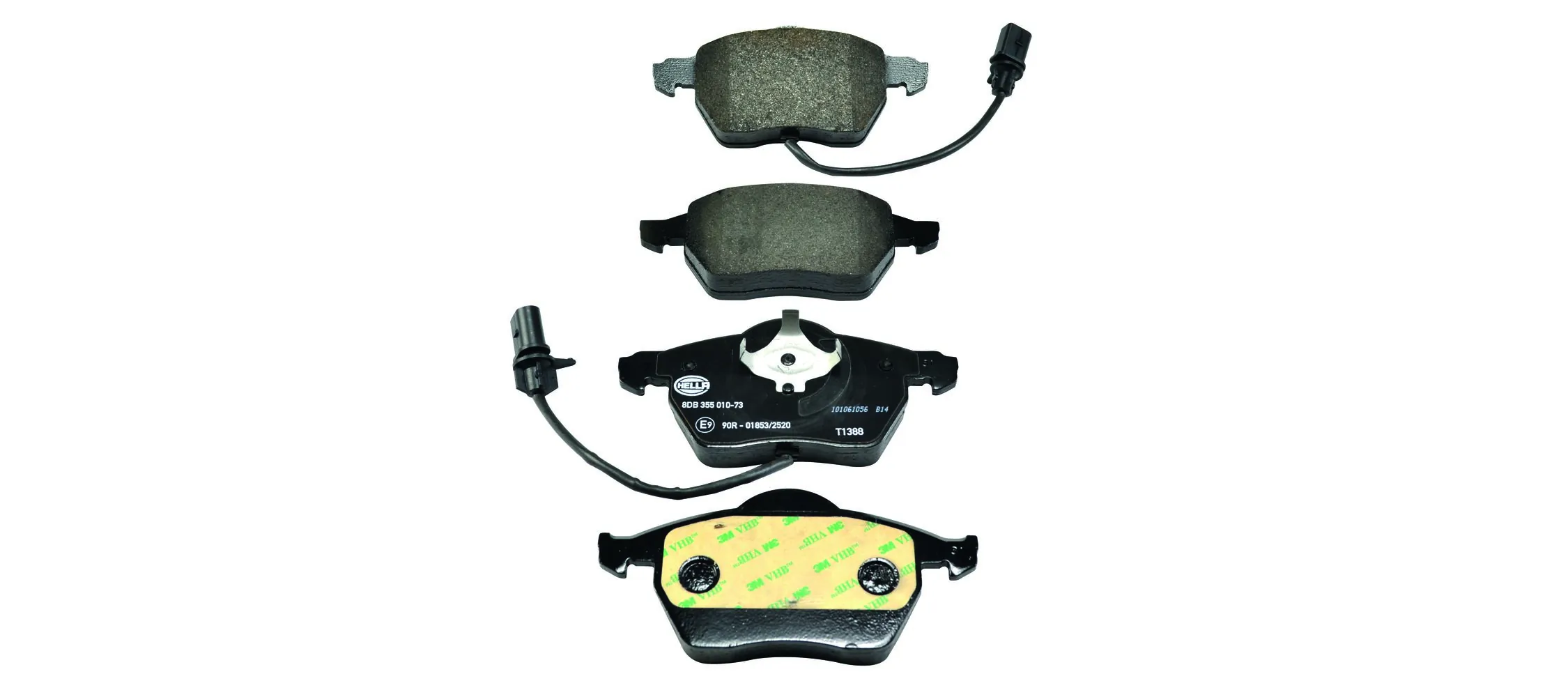Brake Pad Set, disc brake 8DB 355 010-731