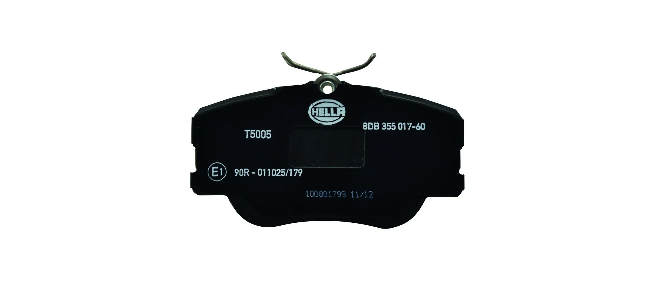 HELLA 8DB 355 017-601 Brake Pad Set, disc brake