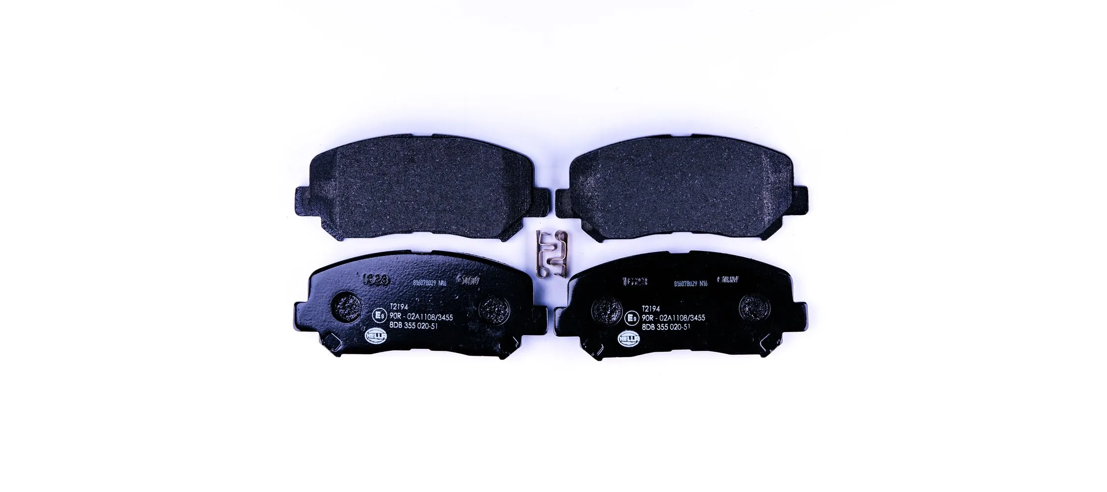 HELLA 8DB 355 020-511 Brake Pad Set, disc brake