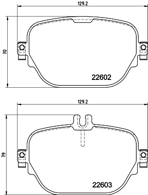 Brake Pad Set, disc brake 8DB 355 039-221