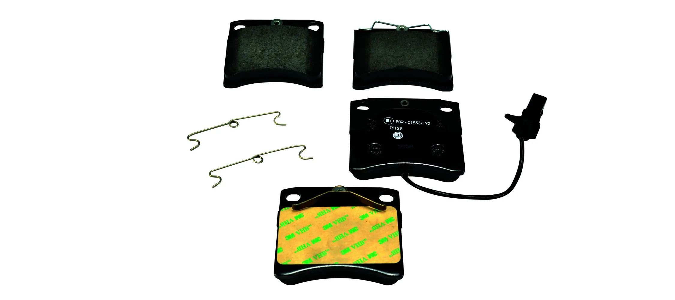 Brake Pad Set, disc brake 8DB 355 018-521