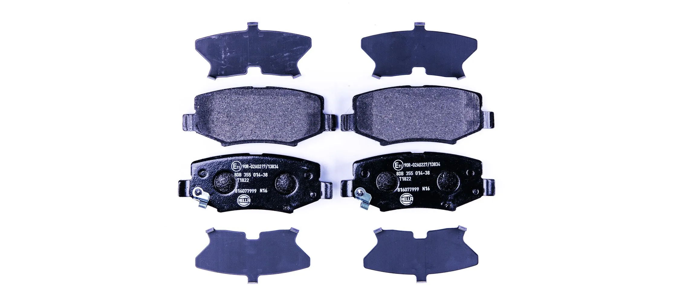 Brake Pad Set, disc brake 8DB 355 014-381