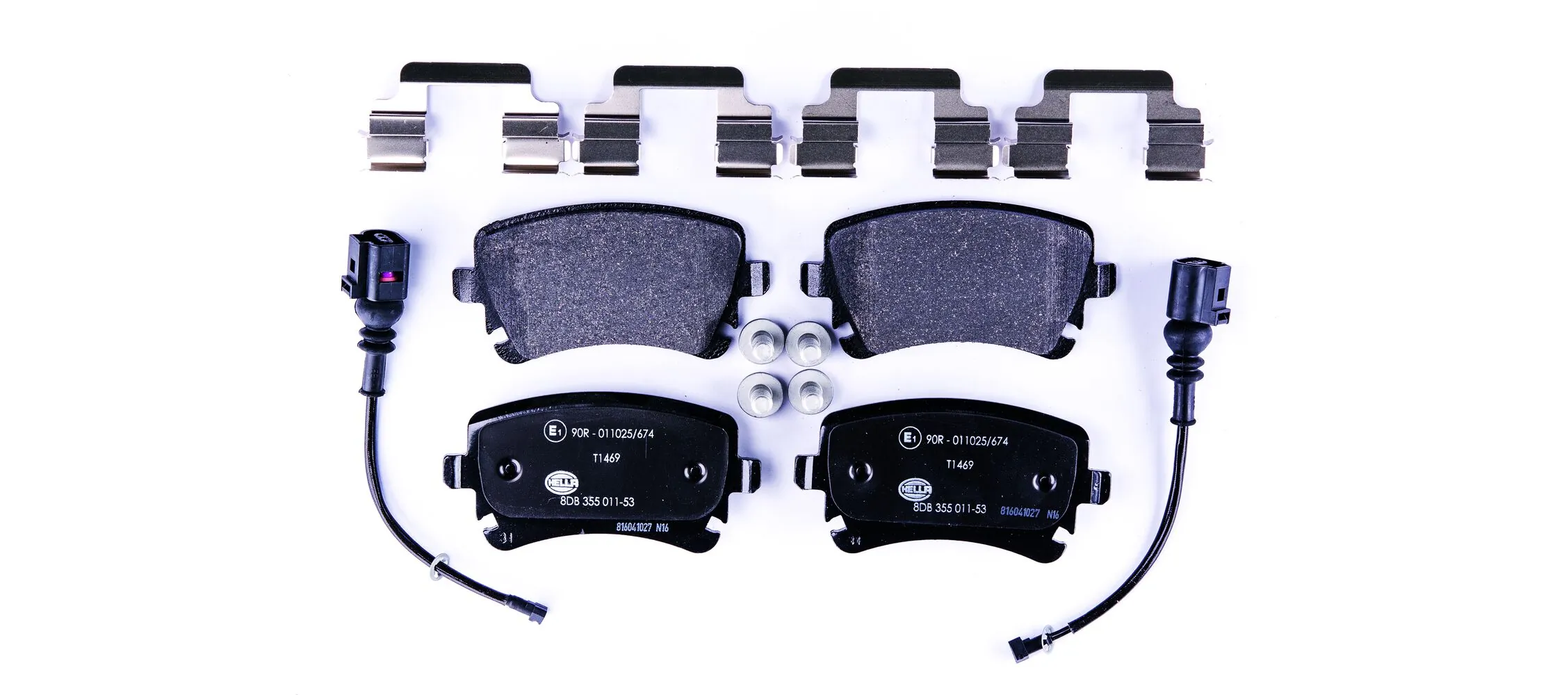 Brake Pad Set, disc brake 8DB 355 011-531