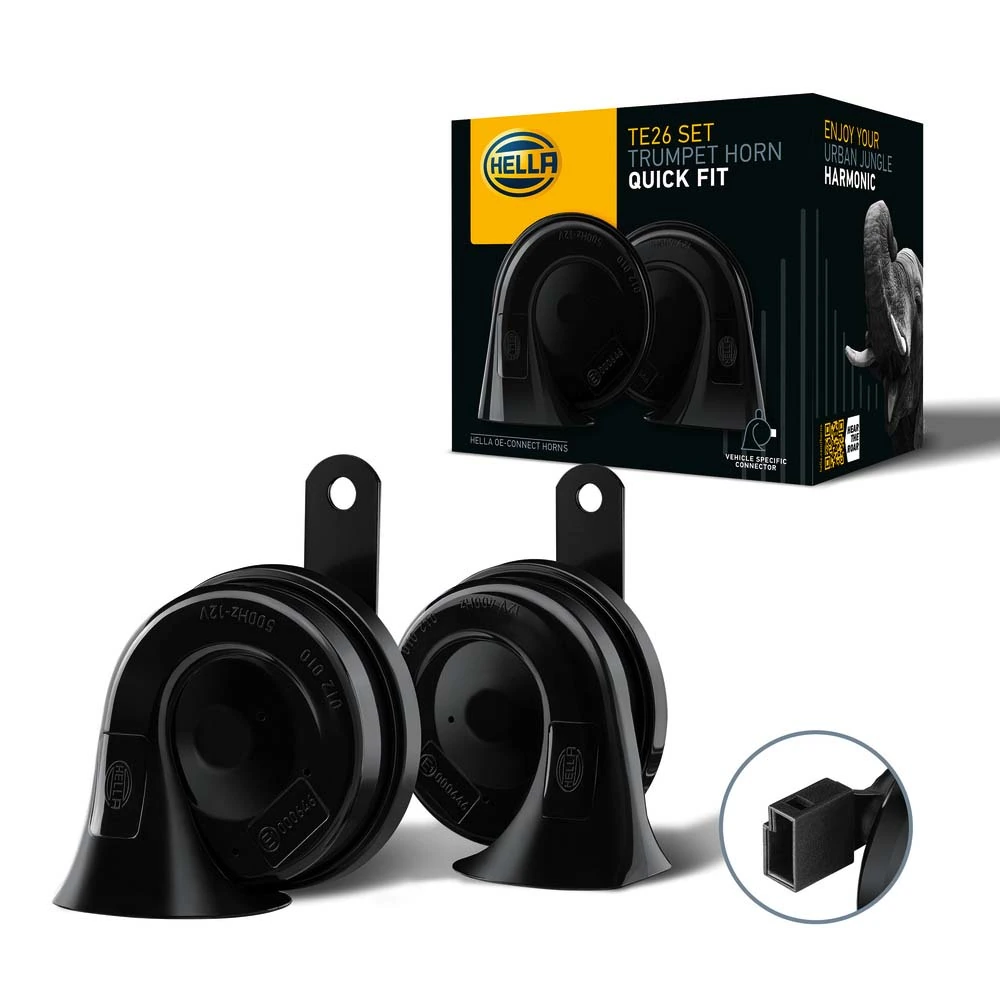 HELLA 3FH 012 010-111 Trumpet Horn