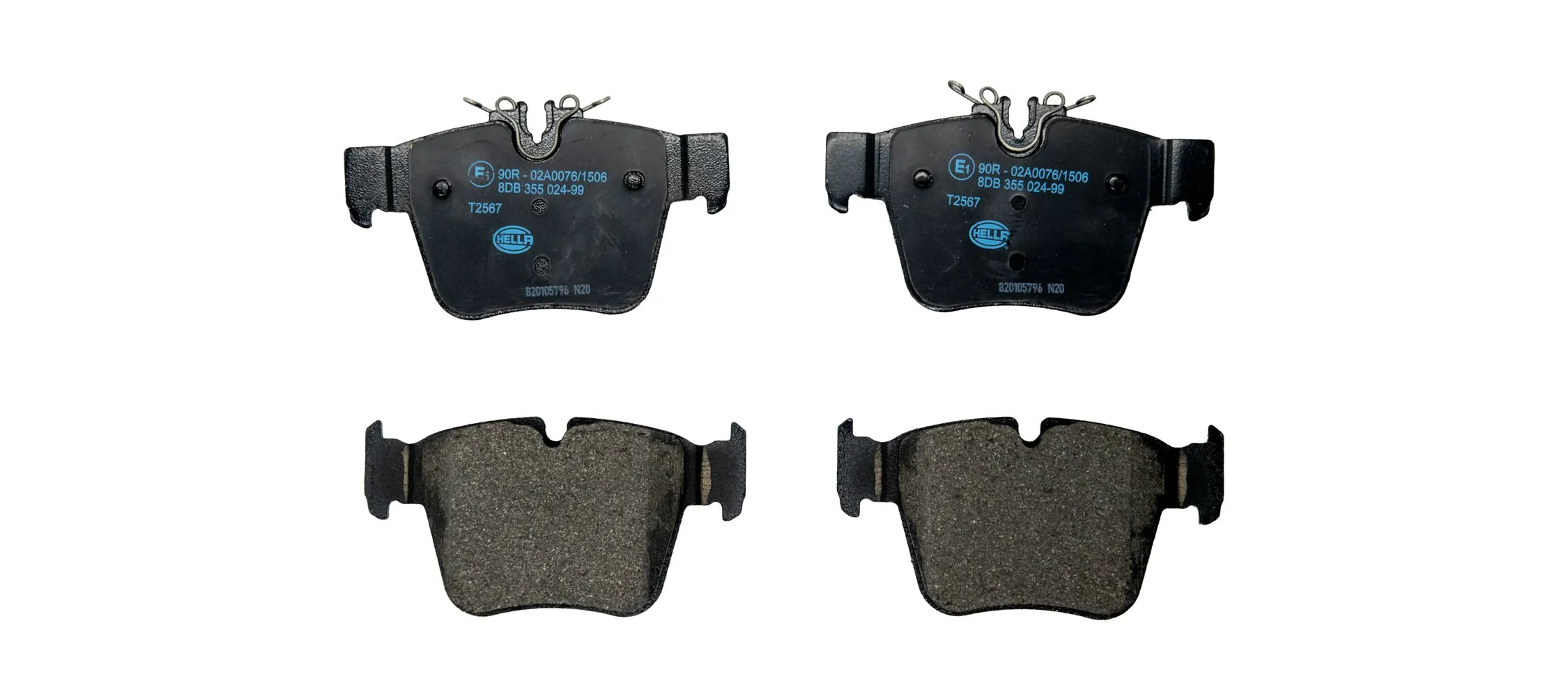 Brake Pad Set, disc brake 8DB 355 024-991