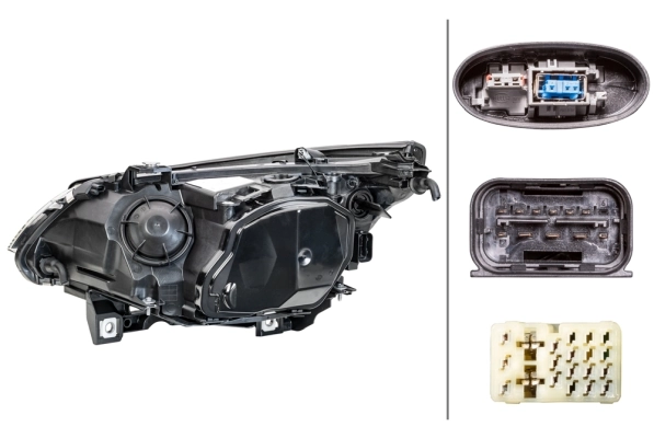 HELLA 1ZS 169 009-121 Headlight