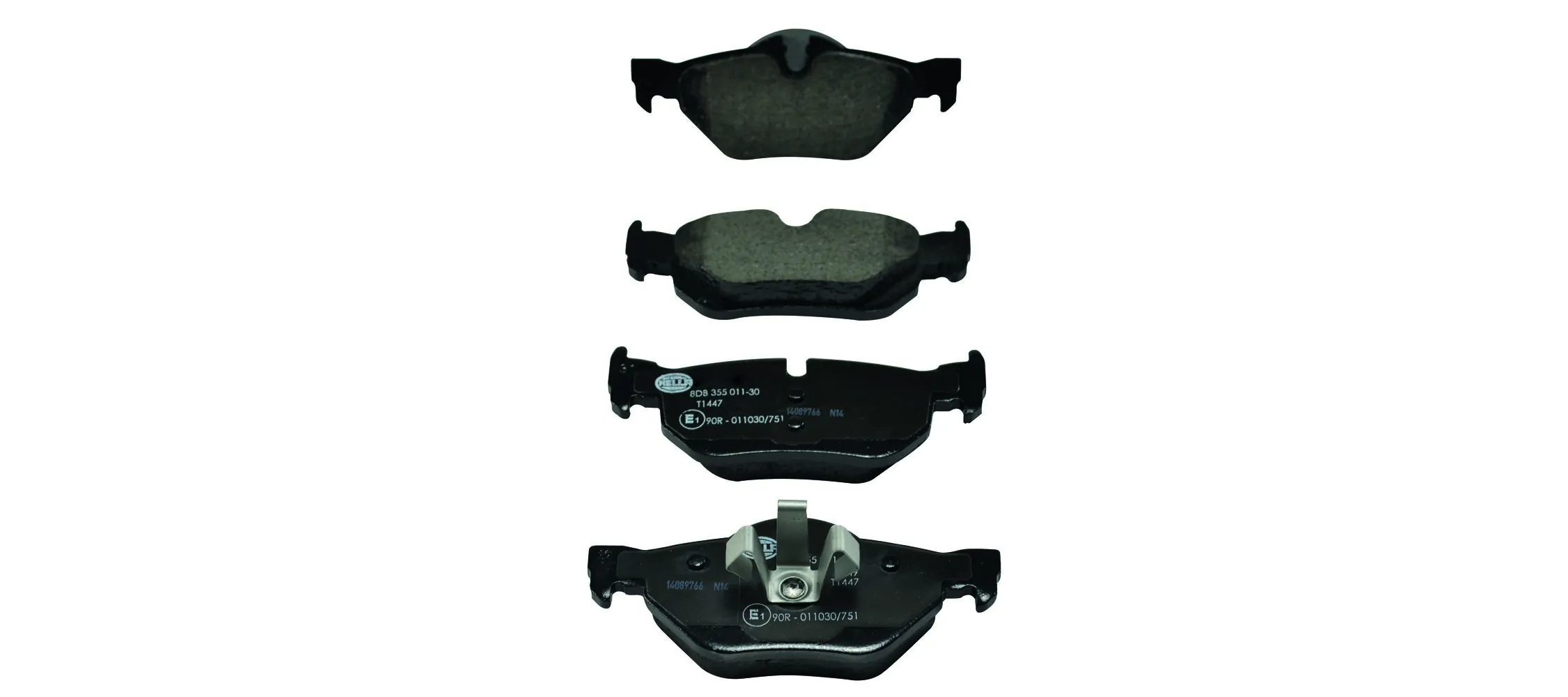 Brake Pad Set, disc brake 8DB 355 011-301
