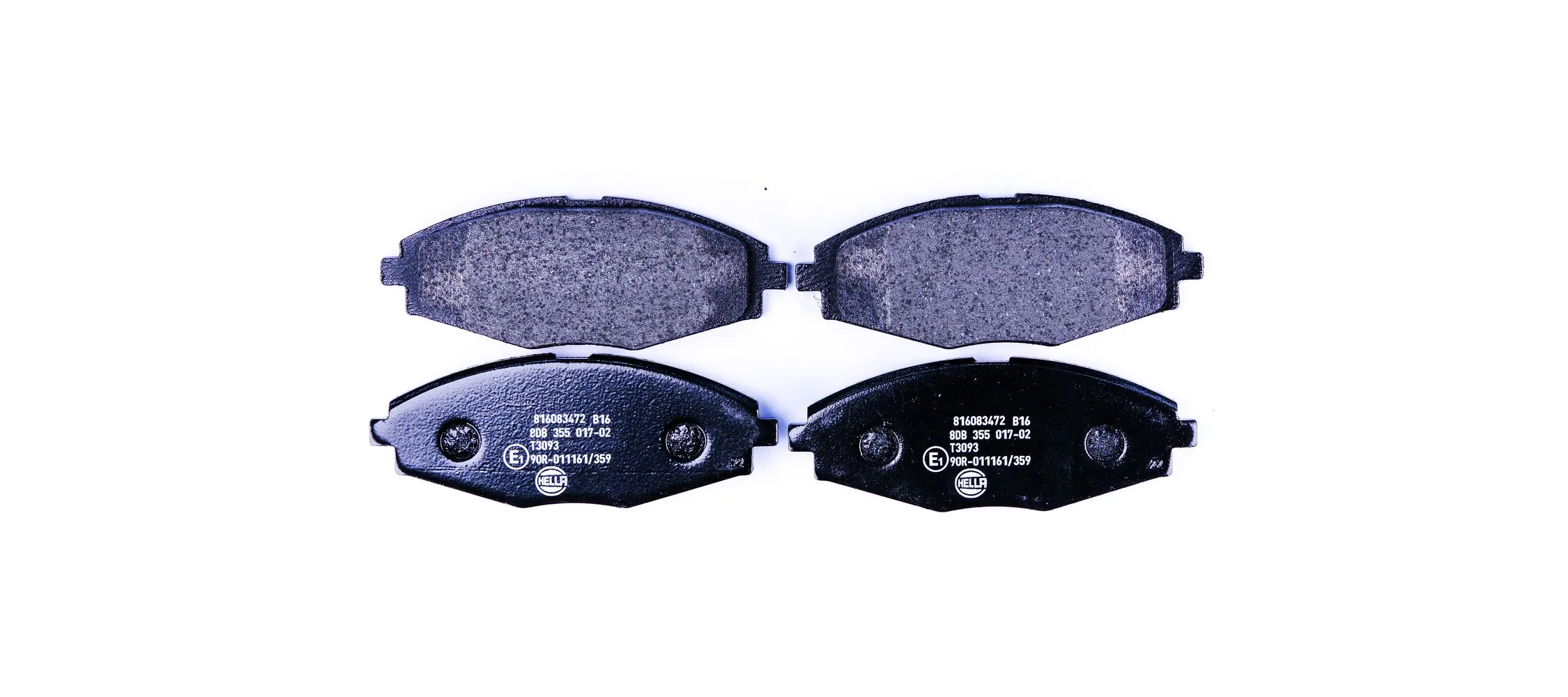 Brake Pad Set, disc brake 8DB 355 017-021