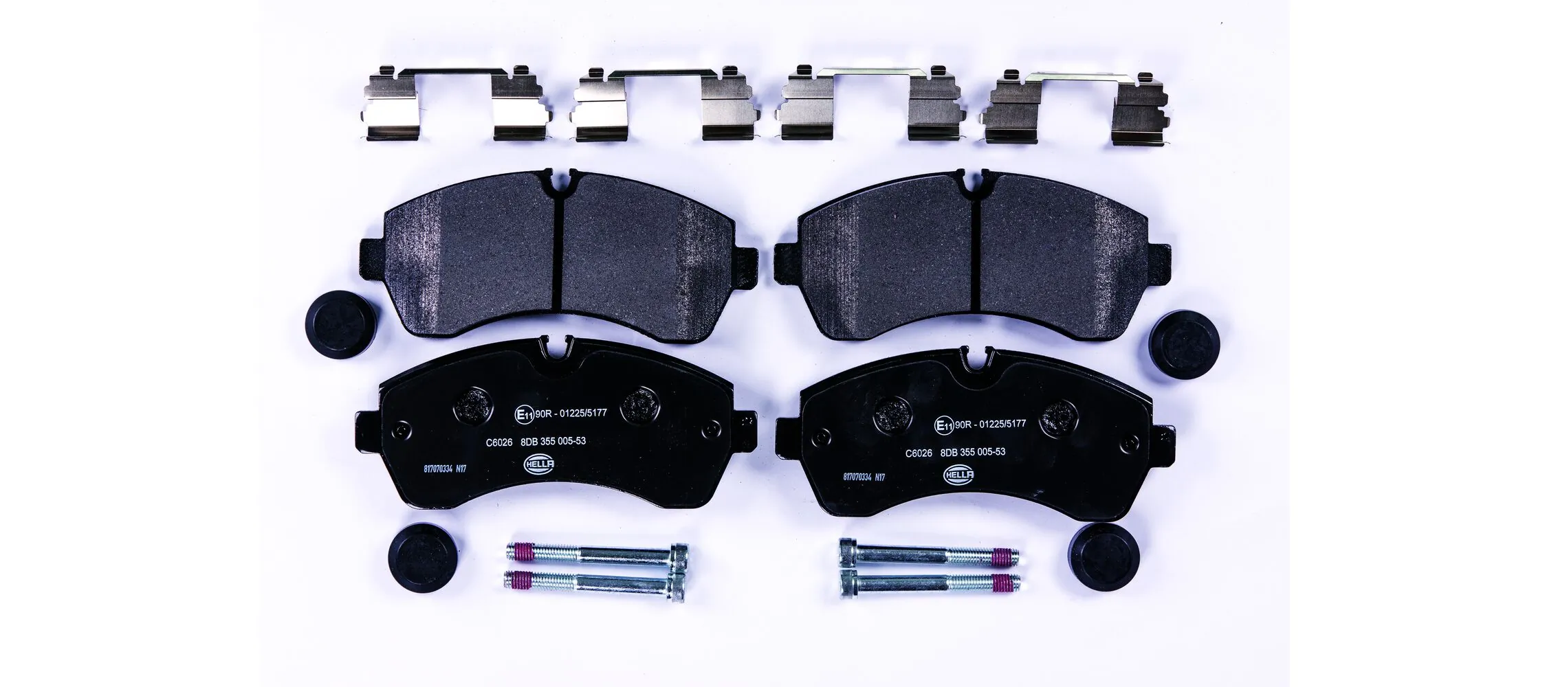 Brake Pad Set, disc brake 8DB 355 005-531