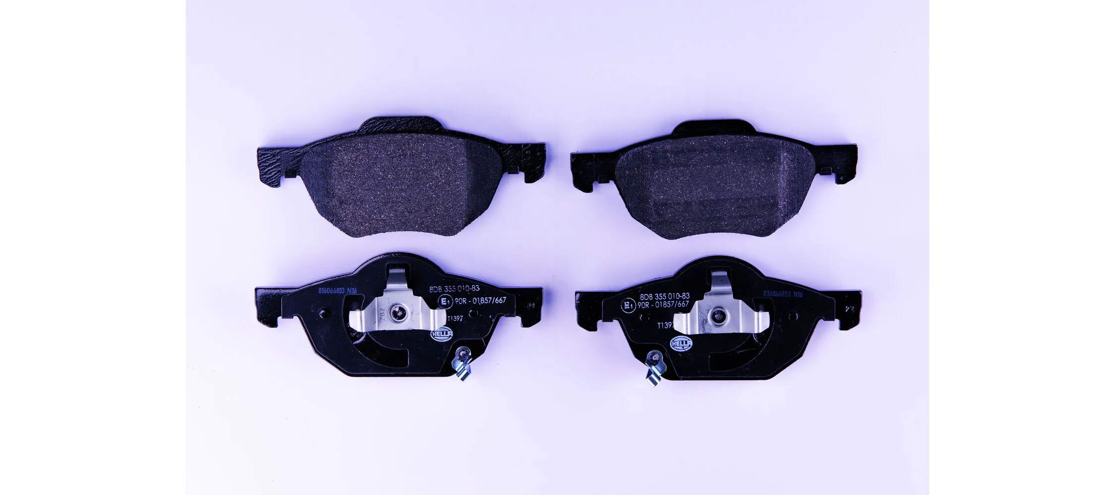 Juego de pastillas de freno 8DB 355 010-831