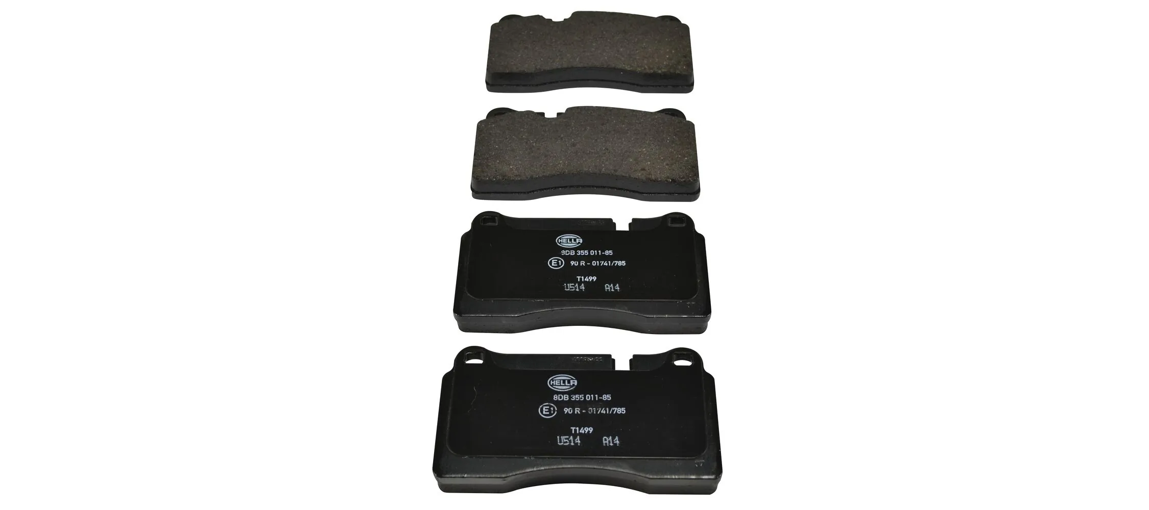 Brake Pad Set, disc brake 8DB 355 011-851