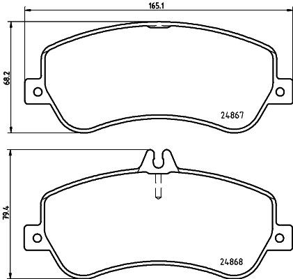 Brake Pad Set, disc brake 8DB 355 014-221