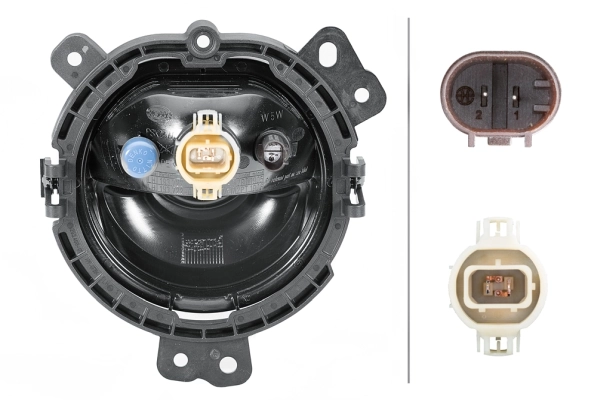 HELLA 2PT 011 748-151 Daytime Running Light