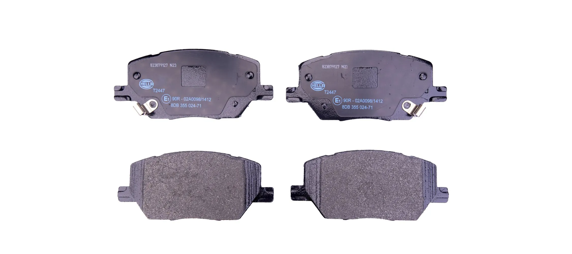 Brake Pad Set, disc brake 8DB 355 024-711
