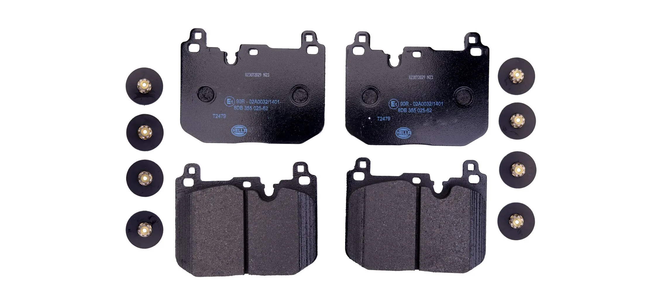 Brake Pad Set, disc brake 8DB 355 025-621