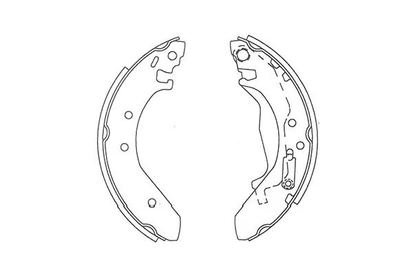 Brake Shoe Set KBS-2911