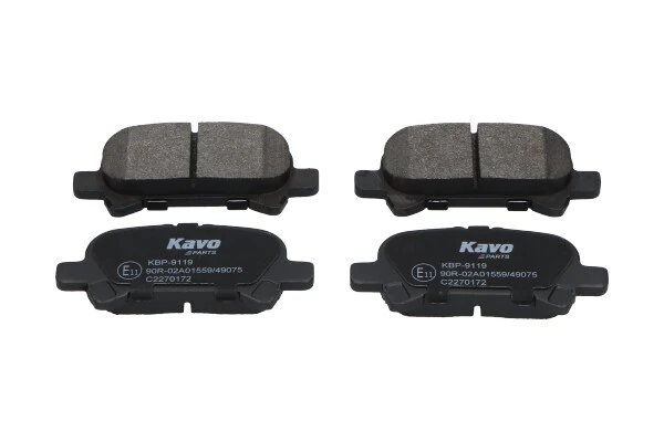 Brake Pad Set, disc brake KBP-9119