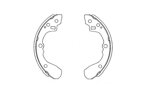 Brake Shoe Set KBS-4407