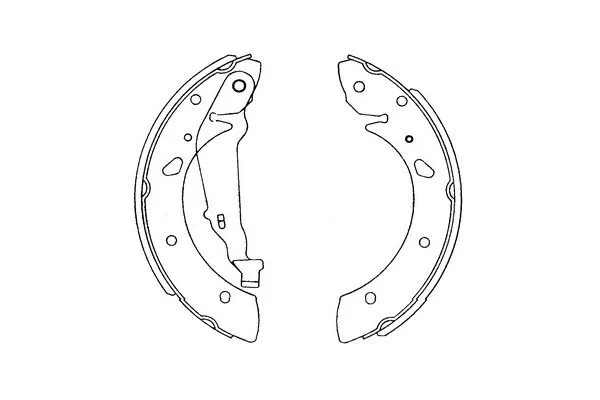 Brake Shoe Set KBS-9915