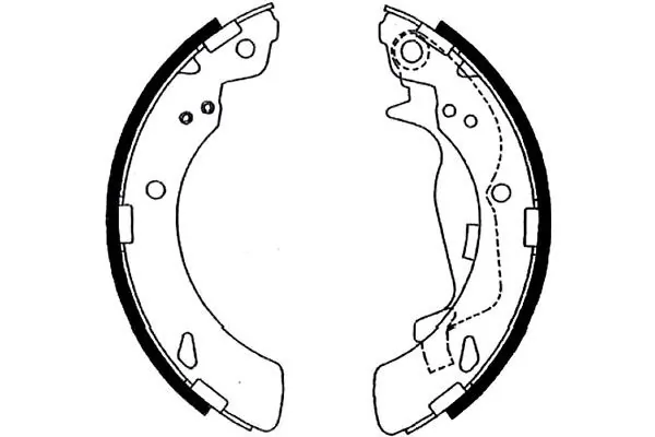 Brake Shoe Set KBS-2910