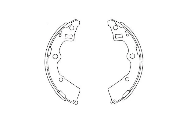 Brake Shoe Set KBS-4409