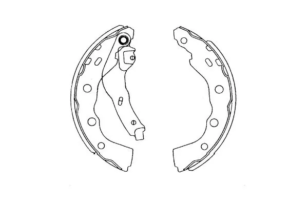 Brake Shoe Set KBS-6415