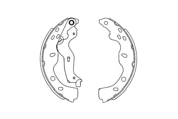 Brake Shoe Set KBS-8914
