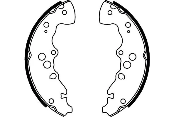 Brake Shoe Set KBS-8925