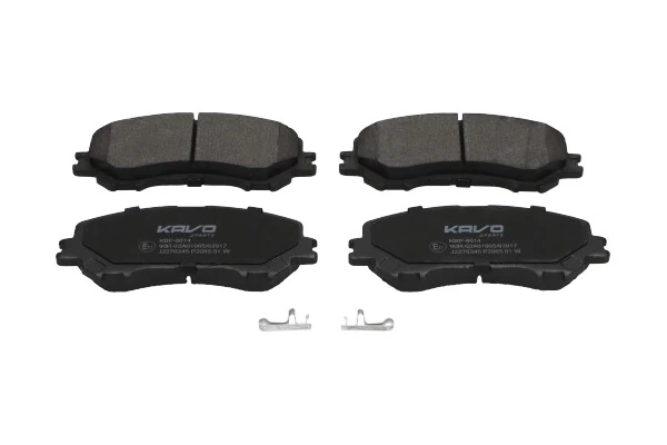 Brake Pad Set, disc brake KBP-6614