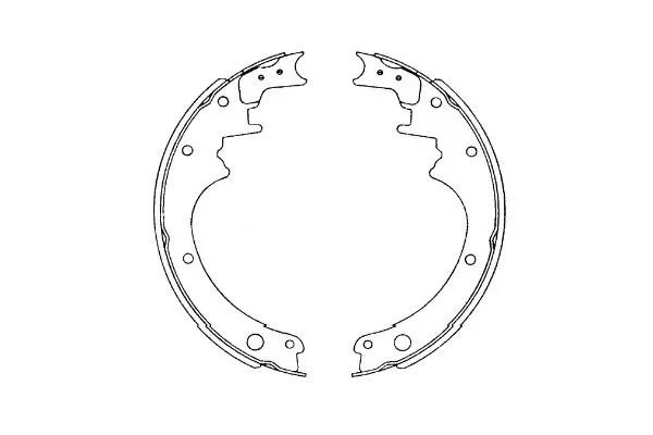 Brake Shoe Set KBS-7426