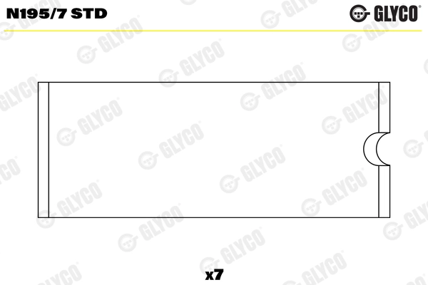 Подшипник распредвала N195/7 STD