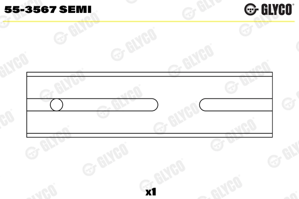 GLYCO 55-3567 SEMI Small End Bushes, connecting rod